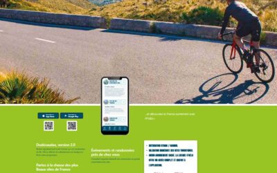 Nouvelle application pour les cyclotouristes